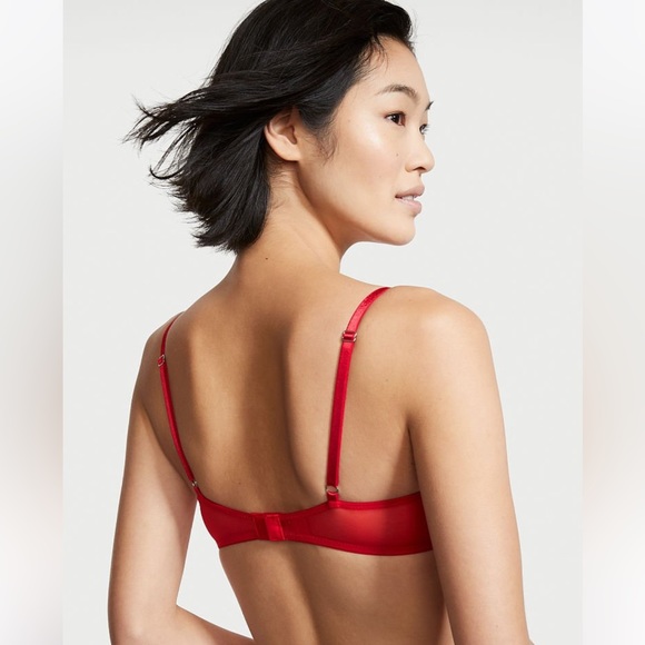 Victoria's Secret Dream Angels Unlined Bow Balconette Bra - Picture 2 of 5